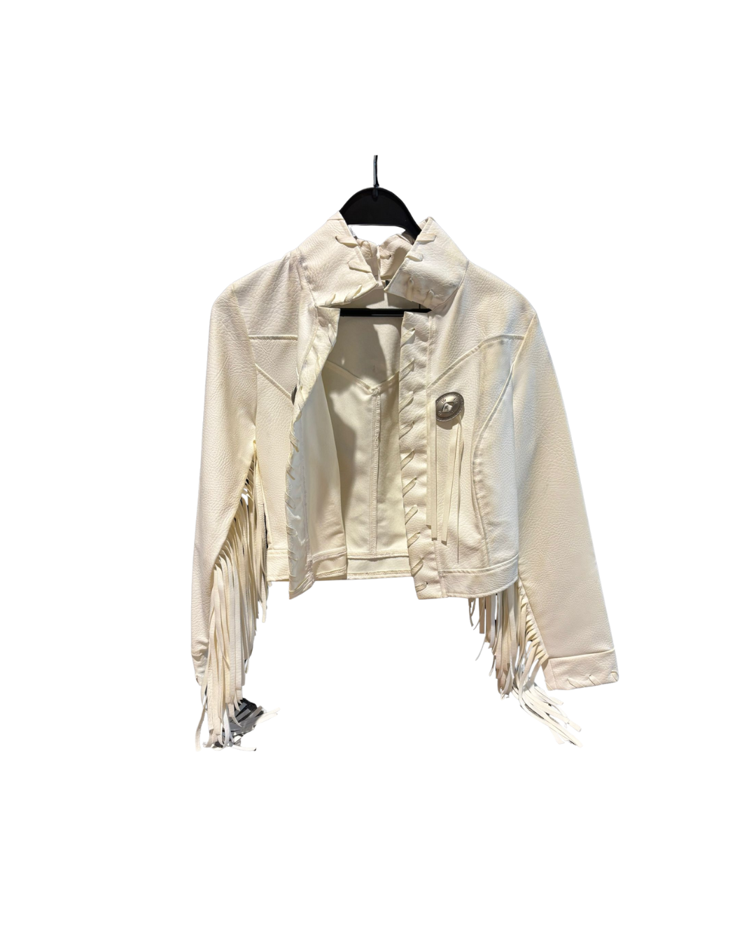 Tweedekans &ndash;  Cowboy vestje - Maat 36 - Wit