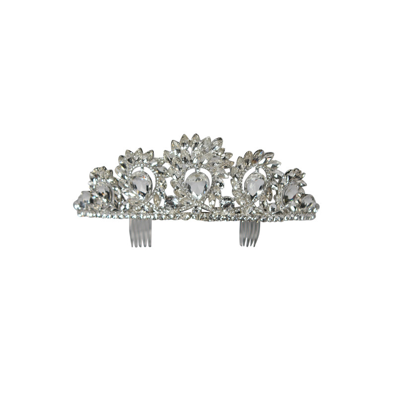 Luxe Diadeem Eleonora - Zilver - Volwassenen