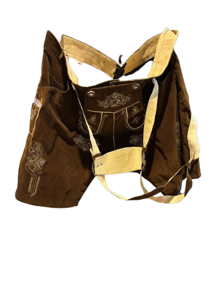 Tweedekans &ndash;  Lederhose- Maat 60 - Bruin