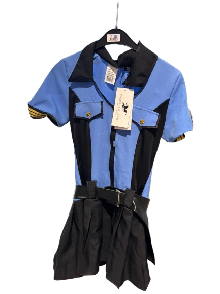 Tweedekans - Politie -  Jurk - Blauw - 36