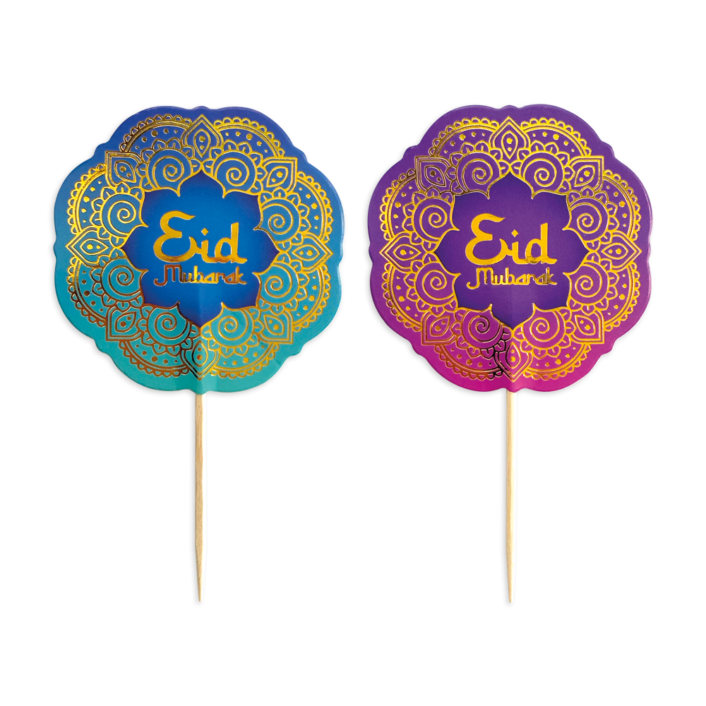 Eid Mubarak - Cocktail Prikkers - 12 stuks 