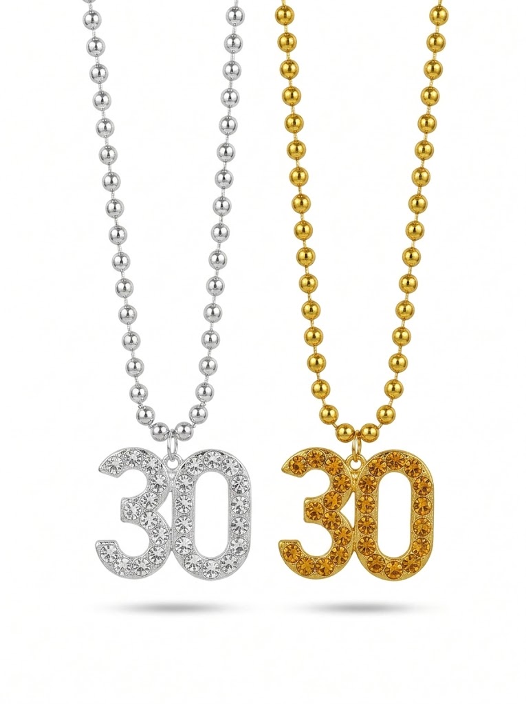 Ketting 30 Jaar - Verjaardag 30- Assorti