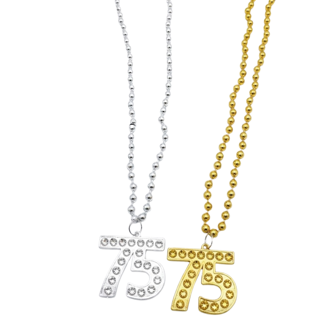 Ketting 75 Jaar - Verjaardag 75 - Assorti
