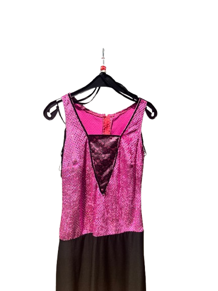 Tweedekans - Glitter jurk - Roze - S 