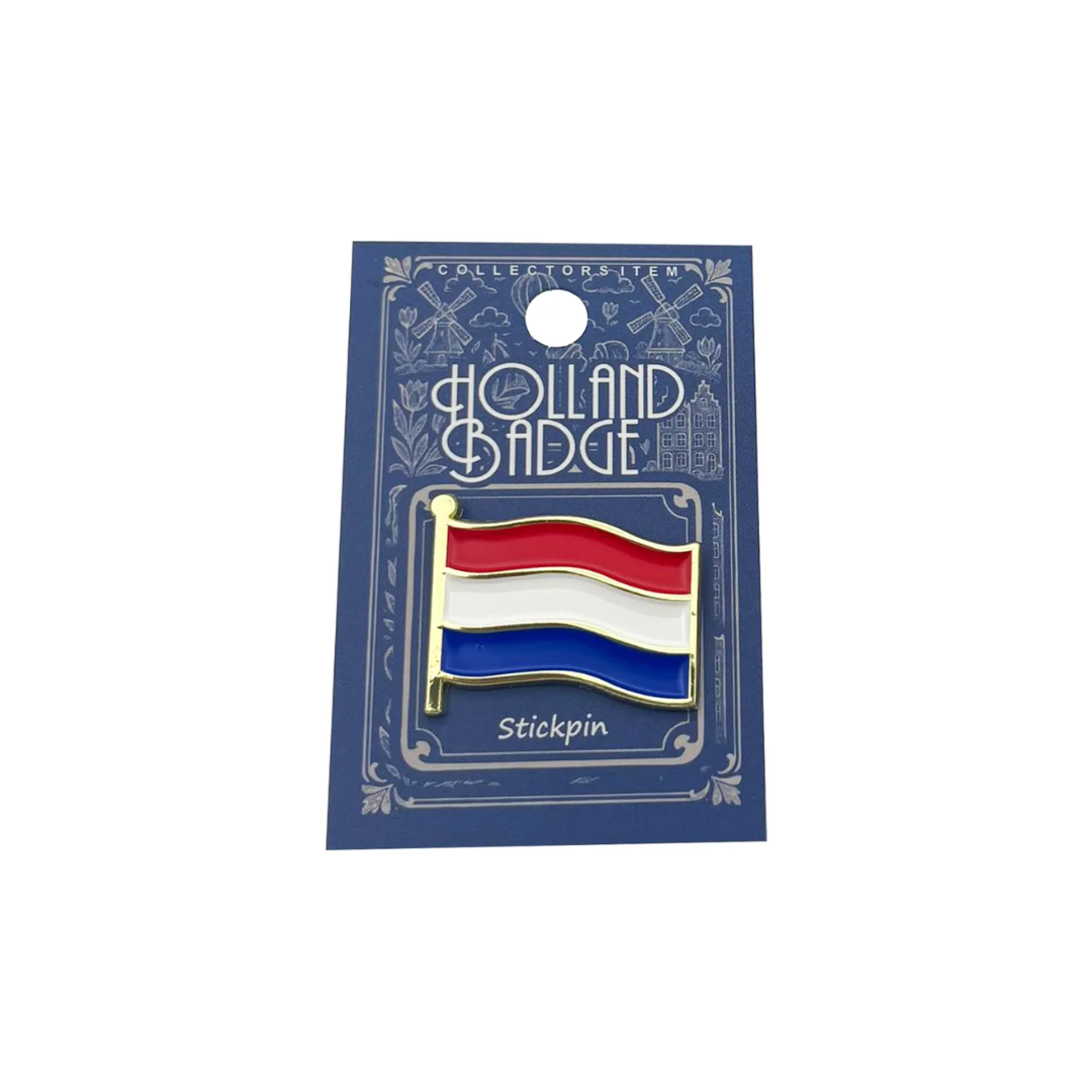 Airborne Pin - Vlag Nederland - Rood-wit-blauw 