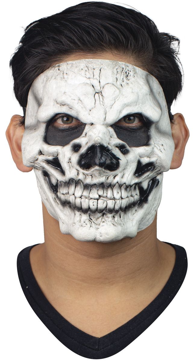 Horror Gezichtsmasker - Skelet