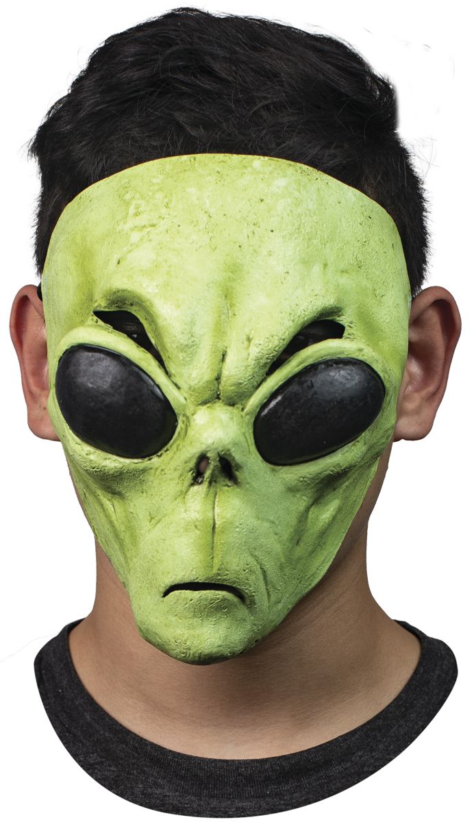 alien masker groen