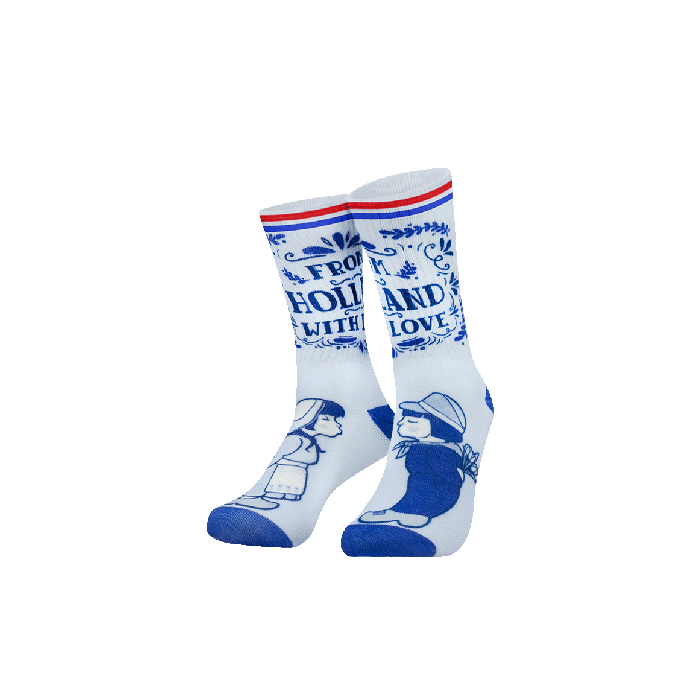 Sokken Holland - Delftsblauw -  Souvenirs - One Size