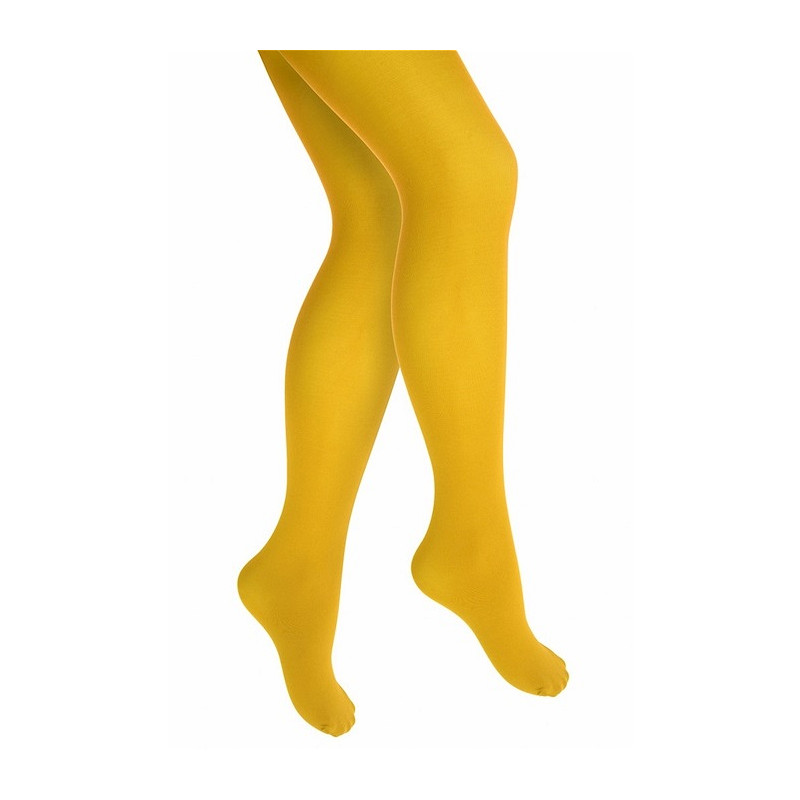 Panty Geel - Nylon - Kinderen