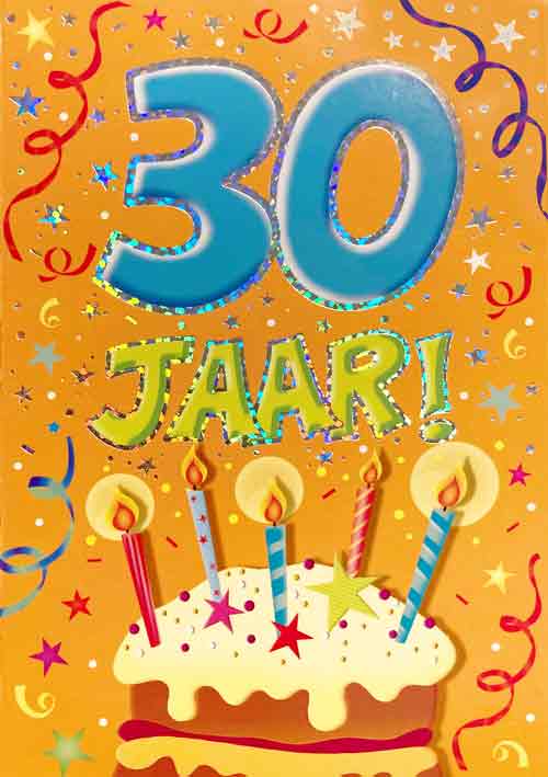 Verjaardagskaart - That Funny Age - 30 jaar - met Envelop