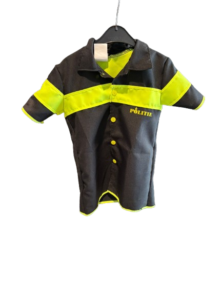Tweedekans - Politie pak - Zwart -  128