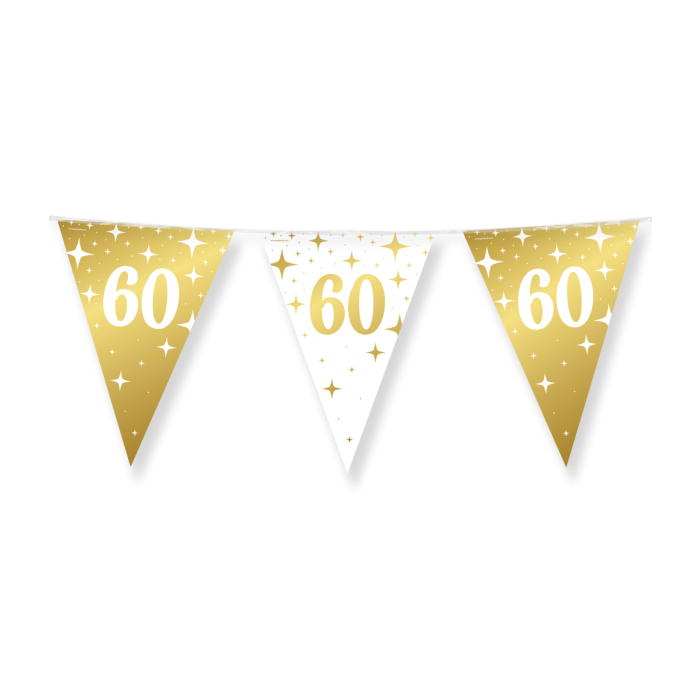 Vlaggenlijn 60 fancy wit-goud