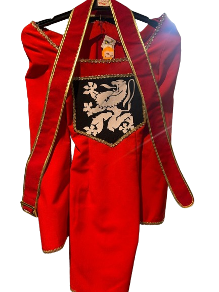 Tweedekans - Middeleeuwse outfit - 34 - Rood