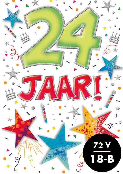Verjaardagskaart - That Funny Age - 24 jaar - met Envelop