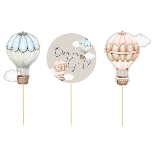 Prikkers - Baby Balloons - Gender Reveal - 12 stuks