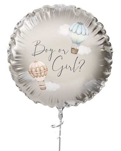 Folieballon - Baby Balloons Gender Reveal  - 45 cm - Helium- en Luchtvulling