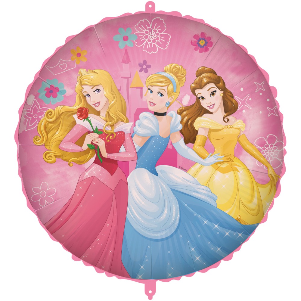 Folieballon - Princess Live Your Story  - 45 cm - Helium- en Luchtvulling