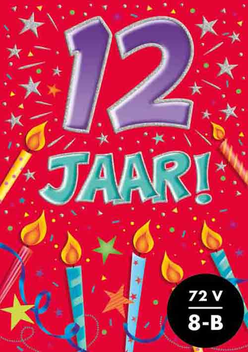 Verjaardagskaart - That funny Age - 12 jaar - met Envelop