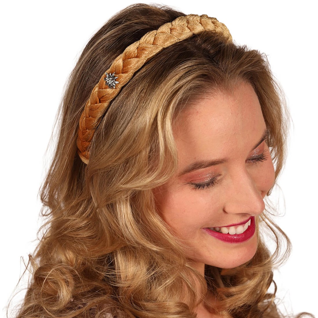 Oktoberfest Haarband Alpentraum - Goud