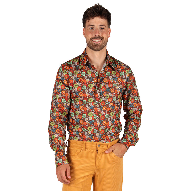Blouse Retro Flowers 