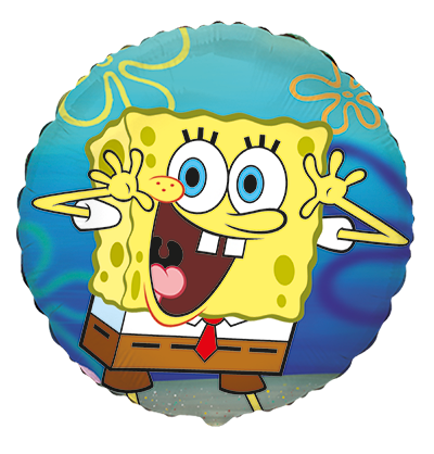 Folieballon - SpongeBob - 45 cm - Helium- en Luchtvulling