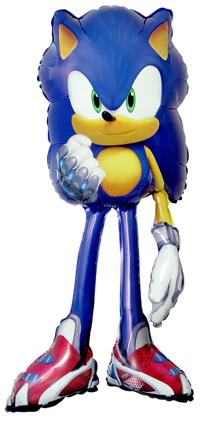 Folieballon - Sonic - 91 cm - Helium- en Luchtvulling