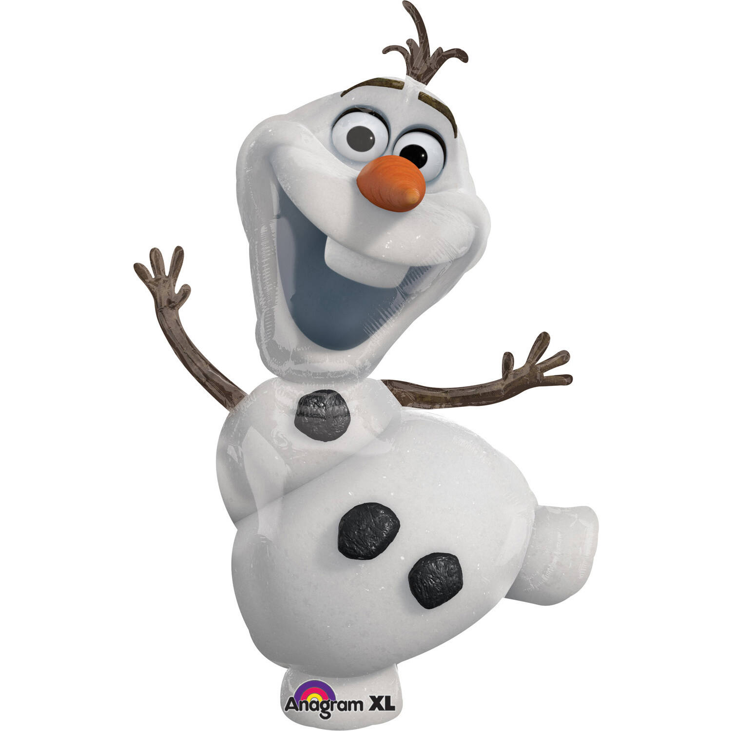 Folieballon Large Shape - Olaf - 104 cm - Helium- en Luchtvulling