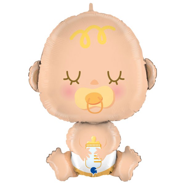 Folieballon Geboorte - Baby - 58 cm - Helium- en Luchtvulling