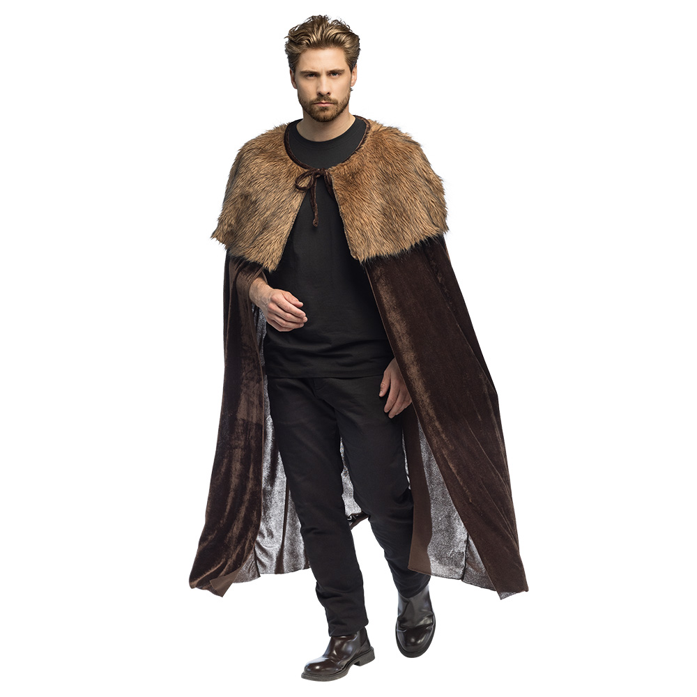 Cape Middeleeuwen - Bruin - 126 cm