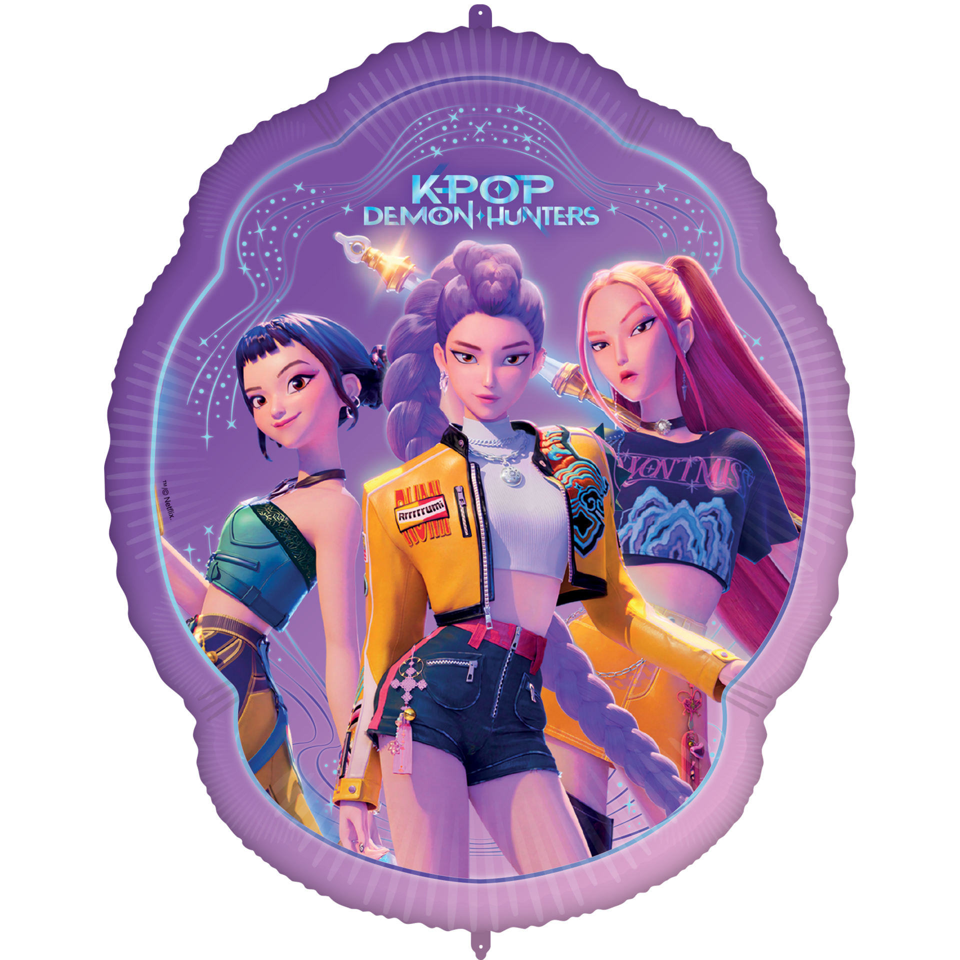 Folieballon - K-POP Demon Hunters - 75 cm - Helium- en Luchtvulling