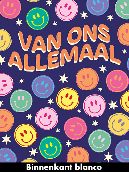 Verjaardagskaart XL - Van Ons Allemaal - Met Envelop