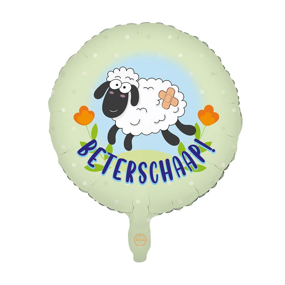 Folieballon Beterschap - Beterschaap - 45 cm - Helium- en Luchtvulling