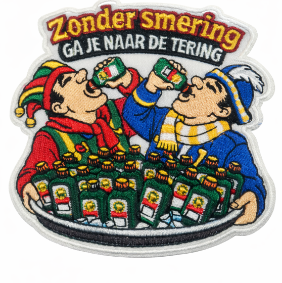 Embleem Huusse - Strijkembleem - Zonder Smering
