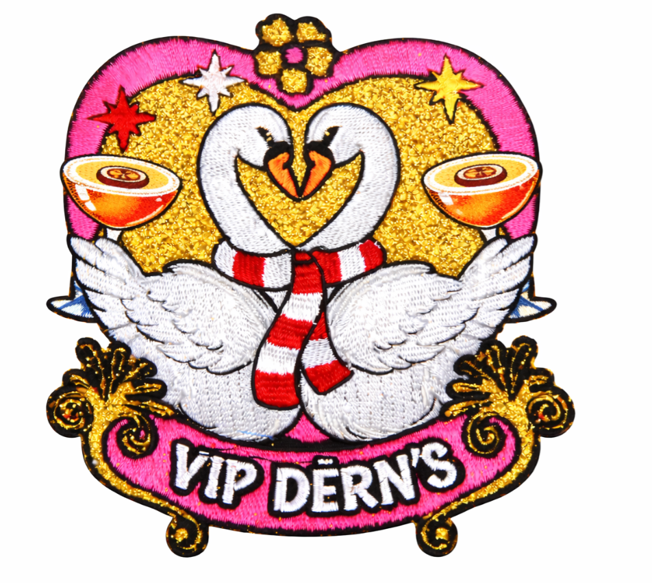 Embleem Huusse - Strijkembleem - VIP Dern's