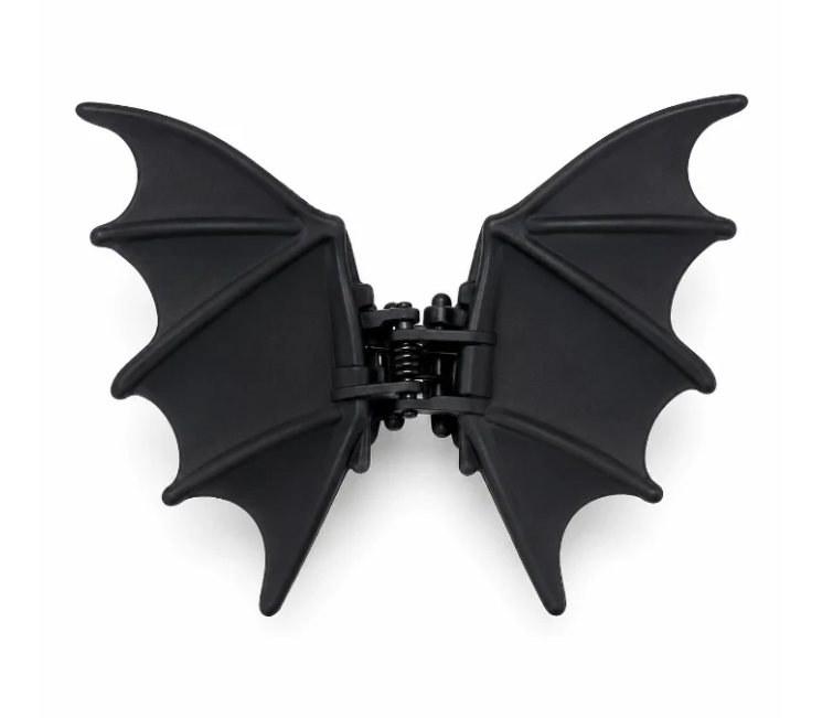 Halloween - Haarclip Vleermuis - Zwart