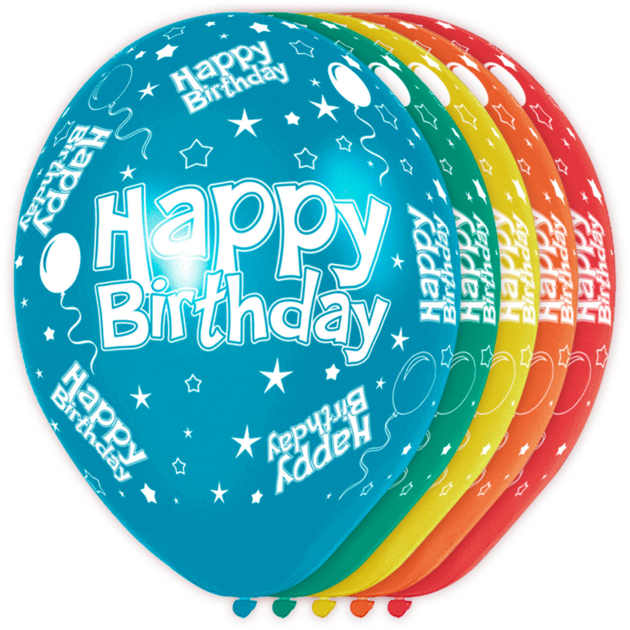 Happy Birthday heliumballonnen
