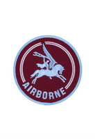 Airborne - Pegasus Patch Geborduurd Rond - 10 cm