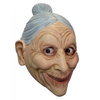 Masker Oma - Funny Oldwoman - Latex Volledig Masker - Volwassenen