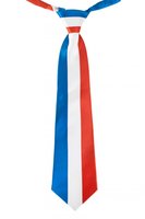 Stropdas Landen - Frankrijk - Satijn - Verstelbaar