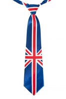 Stropdas Landen - UK - Satijn - Verstelbaar
