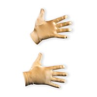 Handschoenen Kort - Goud Satijn - Volwassenen Handschoenen Kort - Goud Satijn - Volwassenen