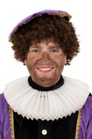 Pieten Kraag - Crêpe Wit - Pagemodel - Volwassenen