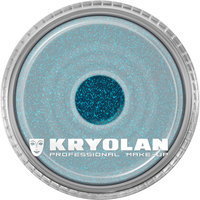 Kryolan polyester glitter 4 gram licht blauw-groen