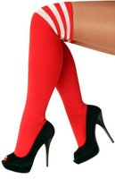 Sokken Gestreept - Lieskousen - Rood-Wit