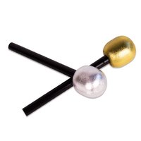 Microfoon Plastic - Assorti Zilver-Goud