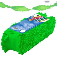 Crêpe Slinger Papier - Lichtgroen - 24 Meter - Brandvertragend