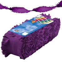 Crêpe Slinger Papier - Paars - 24 Meter - Brandvertragend