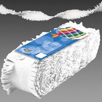 Crêpe Slinger Papier - Wit - 24 Meter - Brandvertragend