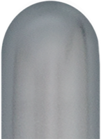Qualatex modelleer ballonnen Chrome zilver 100 stuks 260Q Qualatex modelleer ballonnen Chrome zilver 100 stuks 260Q