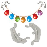 Easy Hanger Wit - Slinger Klem - 2 stuks Easy Hanger Wit - Slinger Klem - 2 stuks